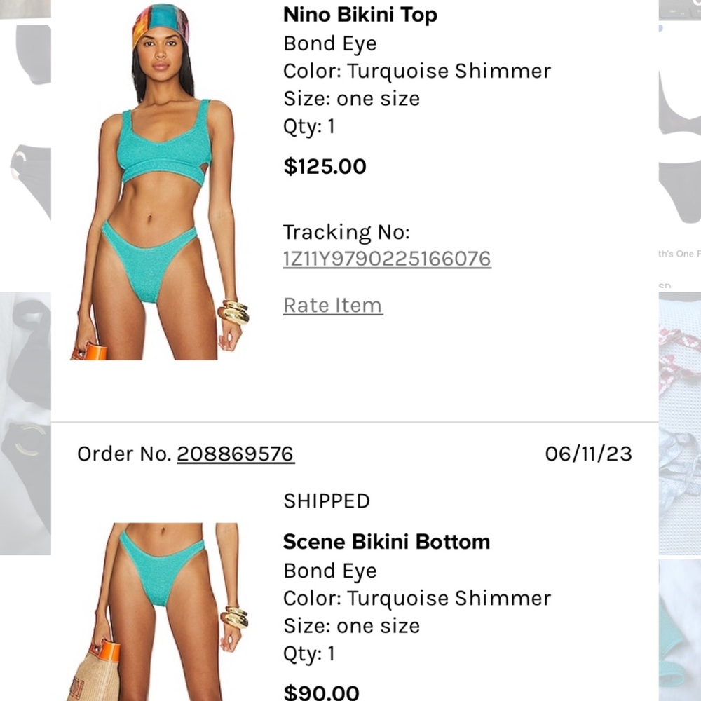 Bond Eye bikini set